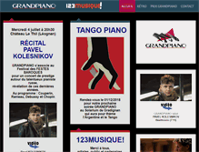 Tablet Screenshot of grandpiano.fr